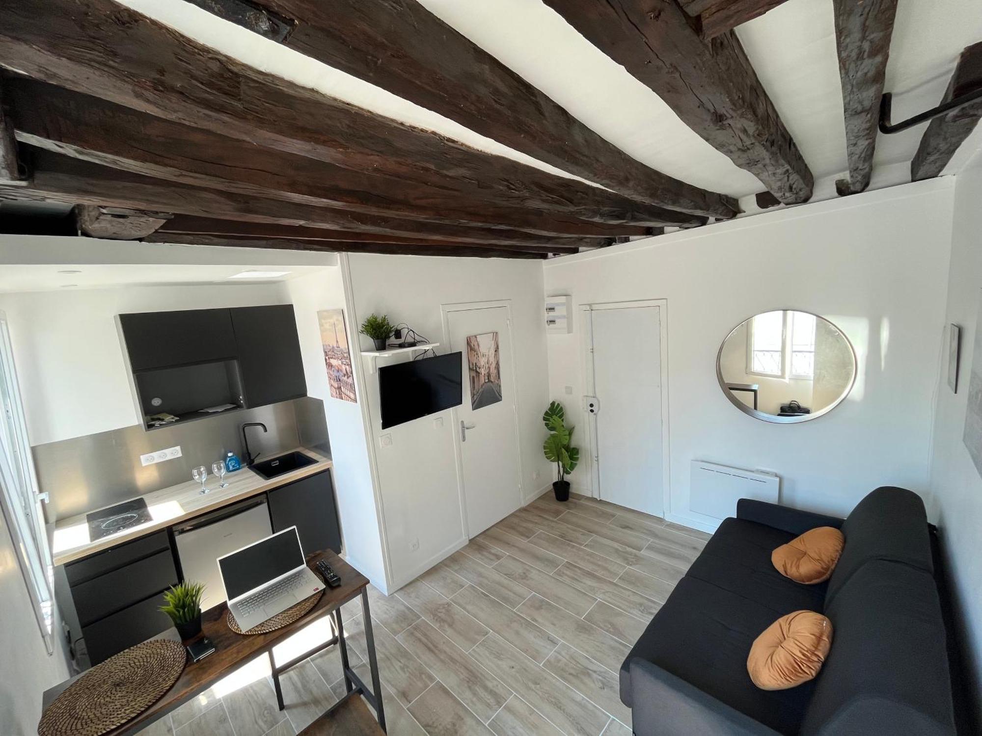 Charmant Studio Au Coeur Du Marais 巴黎 外观 照片